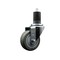Service Caster 3.5'' Gray Poly Wheel Swivel 1-5/8'' Expanding Stem Caster SCC-EX20S3514-PPUB-158 - alternate 1